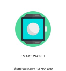 Smart Watch icon in vector. Logotype