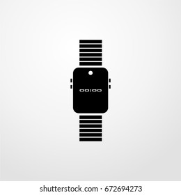 smart watch icon. vector sign symbol on white background