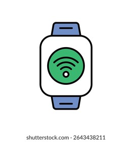 Ilustração de estoque de vetor de Ícone Smart Watch