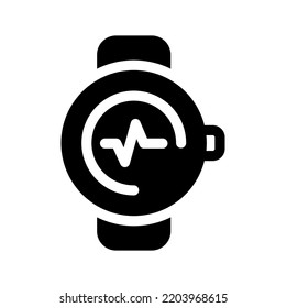 Design-Illustration des Symbols "Smart Watch"