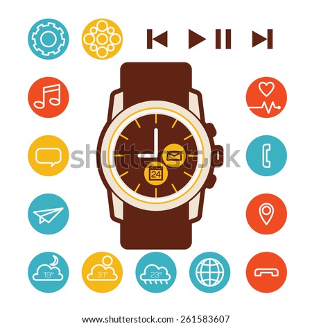 Smart watch & icons #2
