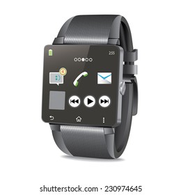 smart watch. illustration