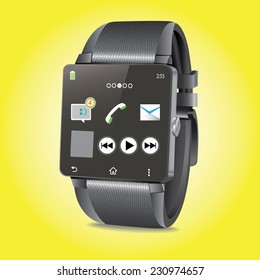 smart watch. illustration