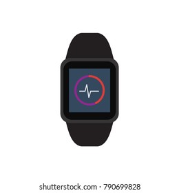 Smart watch. Isolate on white background. Vector. Illustration.