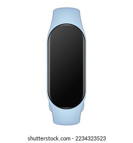 Smart watch isolated on white. Fitness bracelet. Smart Band