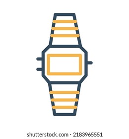 Smart watch Isolated Vector icon which can easily modify or edit

