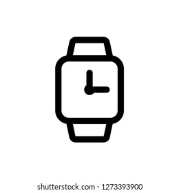 Smart Watch Line Icon