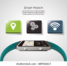 Smart watch and media app design