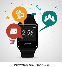 Smart watch and media app design