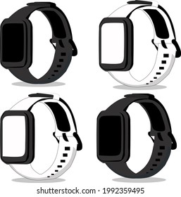 Smart Watch For men (Vector Icon)
