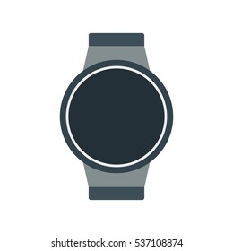 smart watch modern wearable technology vector illustration eps 10