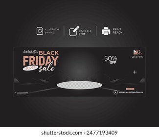 Smart watch social media banner design and Instagram post template design