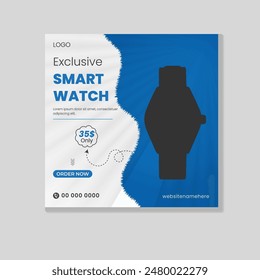 Smart Watch social media post design