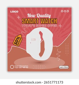 Smart Watch Social Media Post design