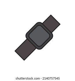 smart watch for symbol icon website presentation
