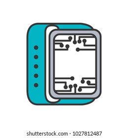smart watch technology circuit board gadget