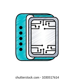 smart watch technology circuit board gadget