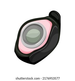 smart watch tracker cartoon. smart watch tracker sign. isolated symbol vector illustration