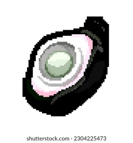 smart watch tracker game pixel art retro vector. bit smart watch tracker. old vintage illustration