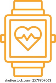 Smart Watch vector icon. Can be used for printing, mobile and web applications.