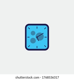 smart watch vector icon wrist clock