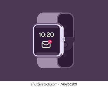 Smart Watch Vector Illustration