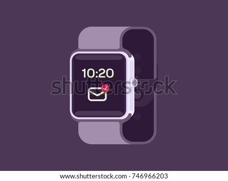 Smart Watch Vector Illustration