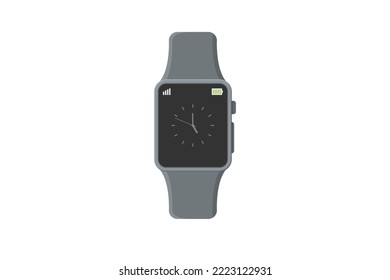 Smart watch vector illustration on white background