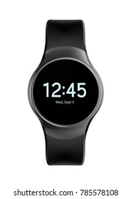 Smart watch vector illustration on white background