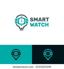 smart watch vector logo design