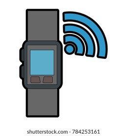 smart watch with wifi signal