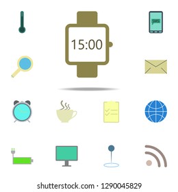 smart watches icon. color web icons universal set for web and mobile