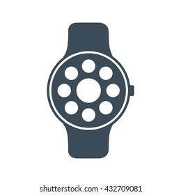 Smart watches Icon Isolated on White Background.vector illustration icon