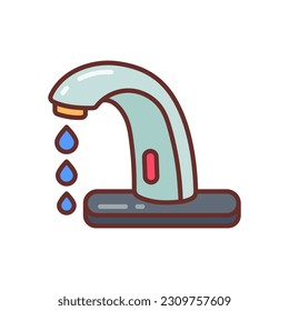 Smart Water Management icon in vector. Illustration