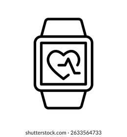 Smart Wearables Vector for Health Monitoring and Future Gadgets. Tech wristband icon, fitness tracking, smart accessory concept