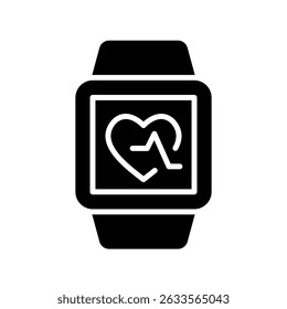 Smart Wearables Vector for Health Monitoring and Future Gadgets. Tech wristband icon, fitness tracking, smart accessory concept