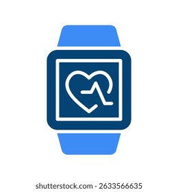 Smart Wearables Vector for Health Monitoring and Future Gadgets. Tech wristband icon, fitness tracking, smart accessory concept