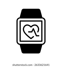 Smart Wearables Vector for Health Monitoring and Future Gadgets. Tech wristband icon, fitness tracking, smart accessory concept
