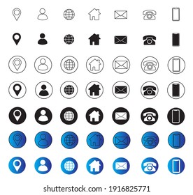 ilustración vectorial de iconos web inteligentes