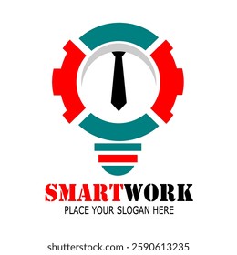 SMART WORK VEKTOR PLACE YOUR SLOGAN HERE