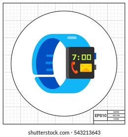 Smart Wristband Icon