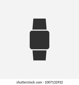 Smart wrist-watch icon illustration isolated vector sign symbol