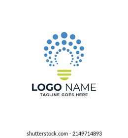 Intelligenter Schriftsteller-Logo. Einzeln auf Weiß. auf schwarzem Hintergrund. Brain Bulb Logo und Symbol Vektorgrafik. Kreatives Vektordesign. 