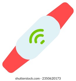 smartband icon with outline style. Suitable for website design, logo, app, UI and ETC.