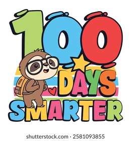 Smarter 100 days of school, cute 100 days of school designs