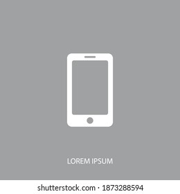 smartfon icon. Vector illustration EPS 10.
