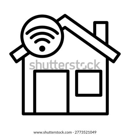 Smarthome Icon Single Vector Collection