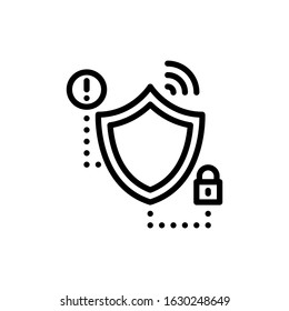  Smarthome, security icon, elements of smarthome icon set, premium line icon for web design and app development