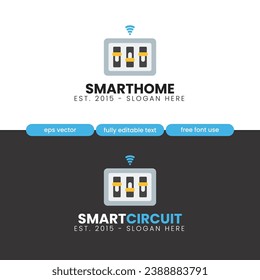 Smarthome and Technology Business Logo	