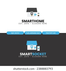 Smarthome and Technology Business Logo	